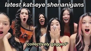 latest katseye shenanigans *still a beautiful chaos*