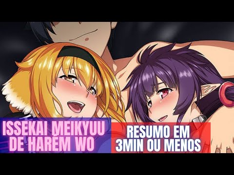 AÇÃO E HARÉM! ISEKAI MEIKYUU DE HARÉM WO 