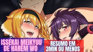 AÇÃO E HARÉM! ISEKAI MEIKYUU DE HARÉM WO 