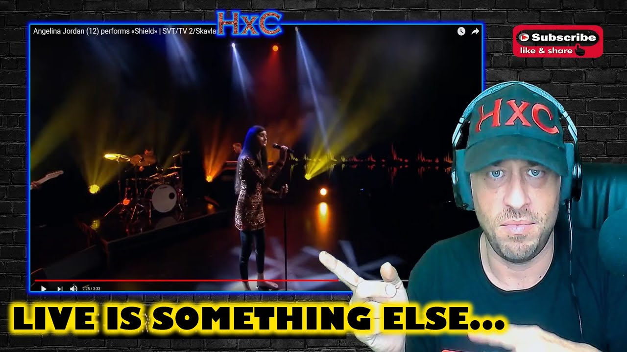 Angelina Jordan (12) performs «Shield» | SVT/TV 2/Skavlan Reaction!