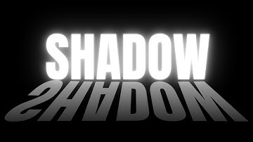 How to Create a Reflection Shadow Effect in Canva | Text Shadow Tutorial