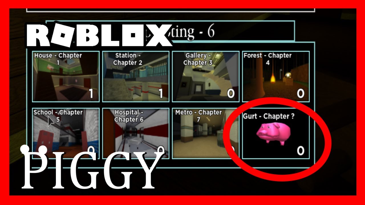 How To Go Into The Gurt Chapter Roblox Piggy April Fools Joke Youtube - gurt the pig roblox