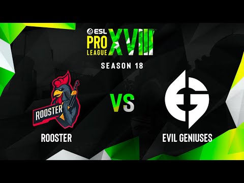 Rooster vs Evil Geniuses | Map 2 Nuke | ESL Pro League Season 18