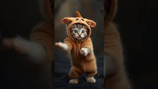Halloween Macarena Cat