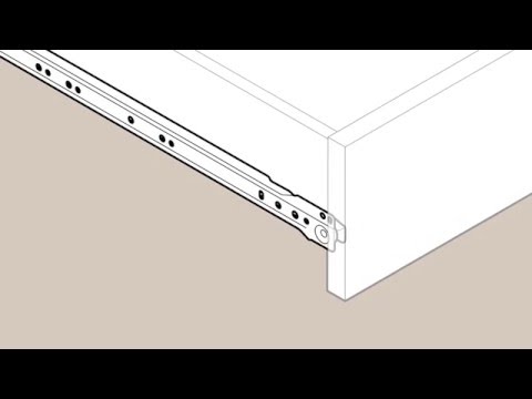 Liberty European Bottom Mount Drawer Slide Installation Video