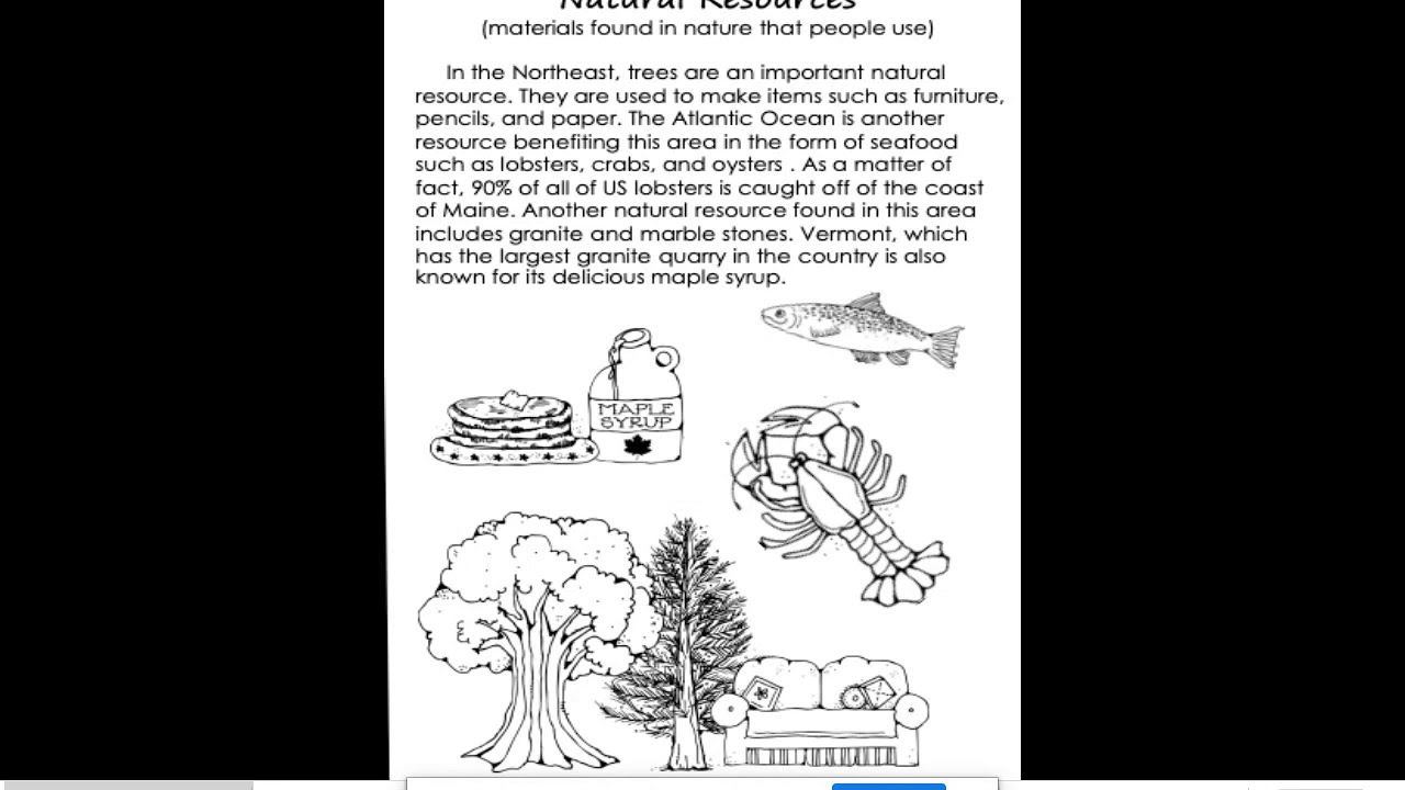 Natural Resources of the Northeast - YouTube