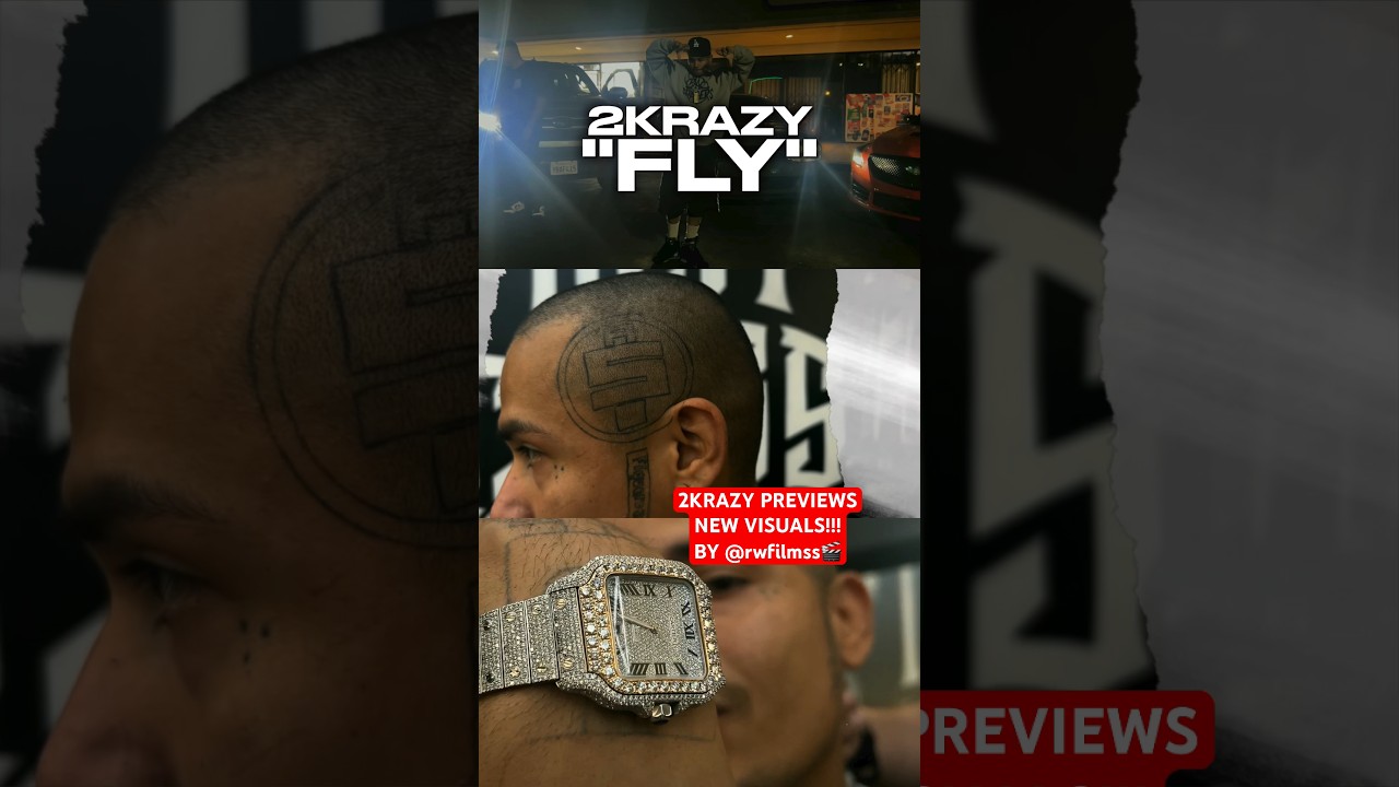 2KRAZY Previews “FLY” Music Video 🔥🎬 @rwfilmss 