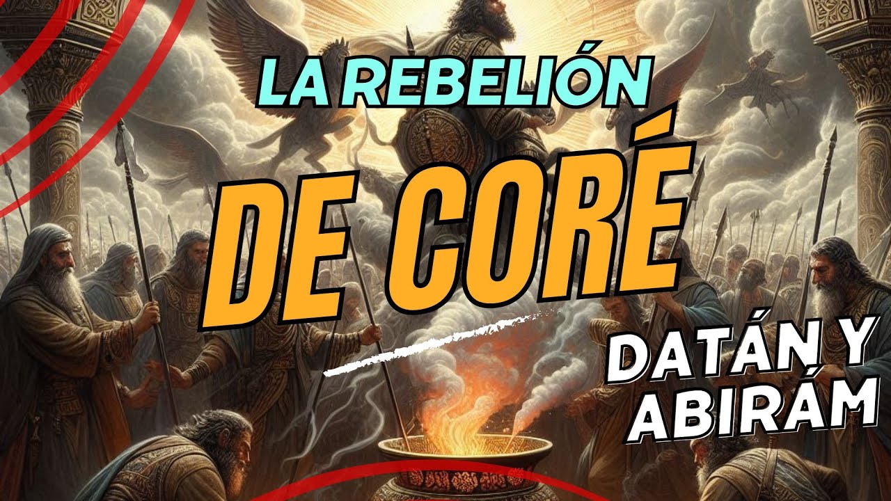 Datan La Rebelión de Coré, Datán y Abirám #biblia #cronicasbíblicas - YouTube