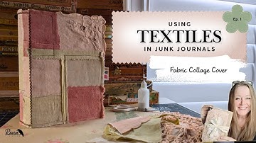 Het gebruik van textiel in rommeltijdschriften - Afl. 1: Stoffen collage-omslag