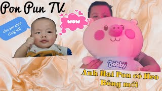 - Anh Hai Pon Đi Mua Heo Bông Lúc Em Pun Ngủ ??? - &V Kids Offfical 15