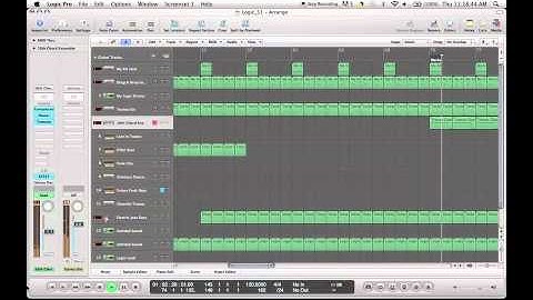 Logic Pro 9 Electronic Song - Get Ready