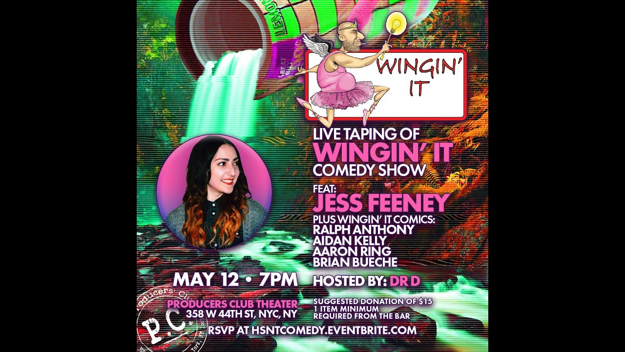 Wingin' It S2 LIVE Ralph Anthony, Brian Bueche, Aaron Ring and Aidan Kelly