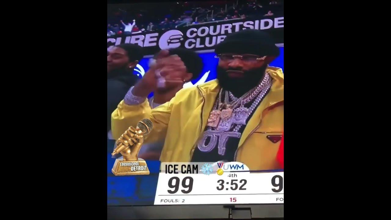 Detroit Pistons Ice Cam 🔥 YouTube
