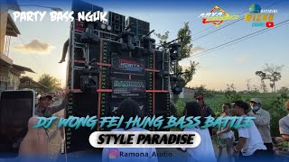 DJ WONG FEI HUNG BASS BATTLE STYLE PARADISE • VIRAL 2024