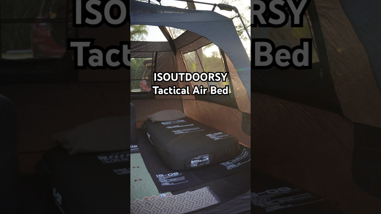 Tactical Air Bed from ISOutdoorsy! 