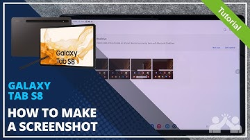 Samsung Galaxy Tab S8+, S8, S8 Ultra- How to take a Screenshot • 📱 • 📸 • 🖼 • | Tutorial