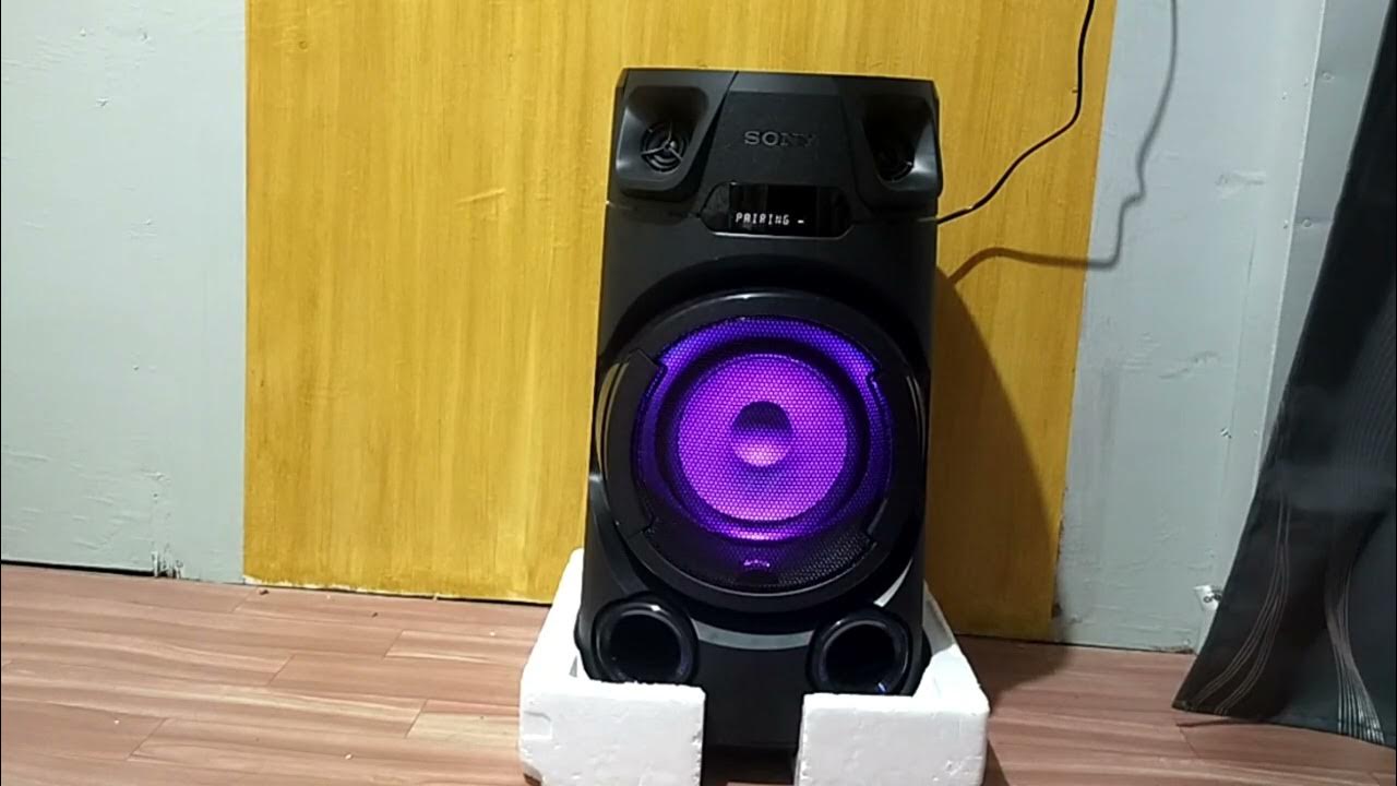 SONY HOME AUDIO SYSTEM MHC V13 Review/Setup YouTube