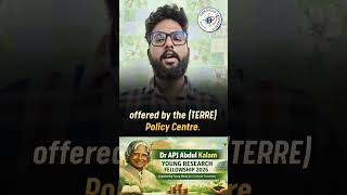 Dr. A. P. J. Abdul Kalam Young Research Fellowship 2025–26 #APJKalamFellowship #YoungResearchers