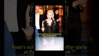 Rosés Look For The Ysl After-Party At Pfw É