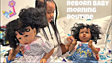 REBORN BABY Morning Routine!