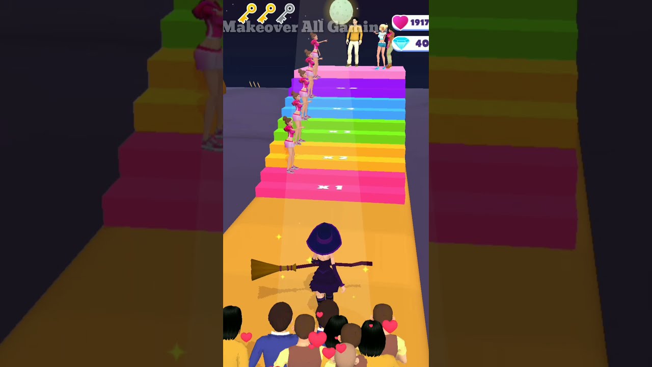 Makeover Run 3D Games All Levels Gameplay Android,Walkthrough ios,New Game Big Update Levels.