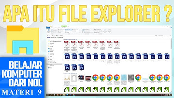 Apa itu File explorer, Pemula wajib tahu | Belajar Komputer dari Nol