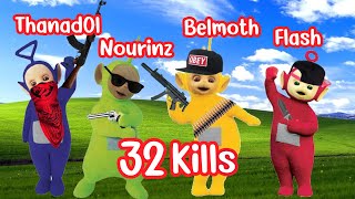 PUBGㅣNourinz with Belmoth, Thanad0l, Flash กินไก่ 32 kills