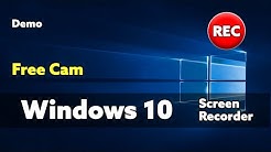 Windows 10 Screen Recorder Free Cam