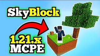 Skyblock Map For MCPE 1.21+ Support All Version screenshot 4