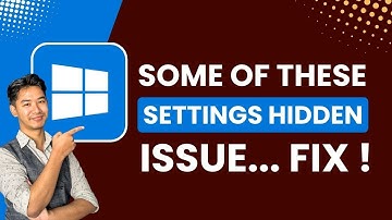 Some of These Settings Are Hidden or Managed by Your Organization Fix