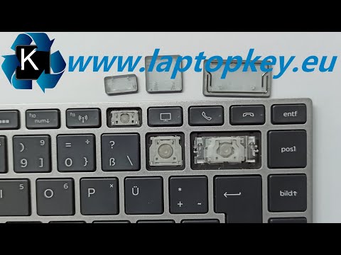 HP LAPTOP KEYBOARD KEY REPAIR GUIDE 450 455 470 G5 G6 745 846 840 How to Install Fix keys DIY