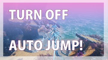 PSO2 NGS Tips - Turn Off Auto Wall Kick Jump