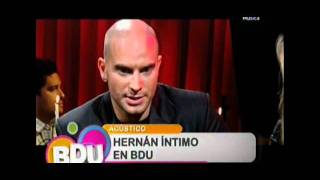 Video thumbnail of "Hernán - Acústico en BDU (parte 1/2)"