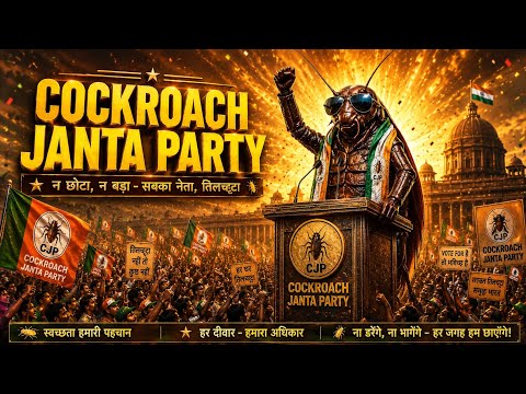 Azadi - Cockroach Janta Party Anthem | Official Music