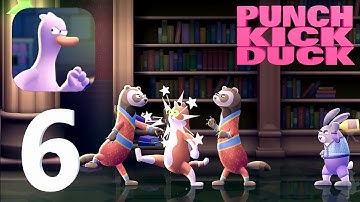 Punch Kick Duck - gameplay walkthrough part 6 - PEBBLES all levels 1-5 ios android