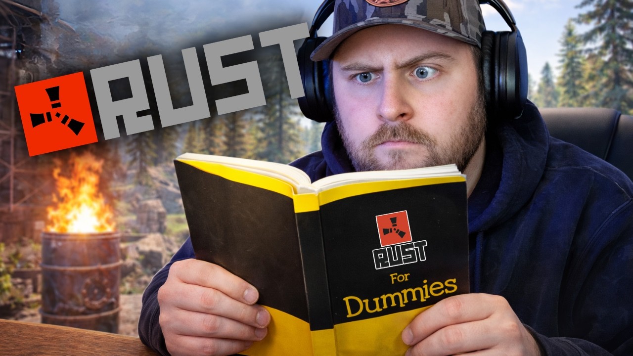 Day 2 of learning how to play Rust.. - YouTube