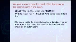 #24 SubQuery (SQL AF SOMALI) DATABASE MANAGEMENT SYSTEM