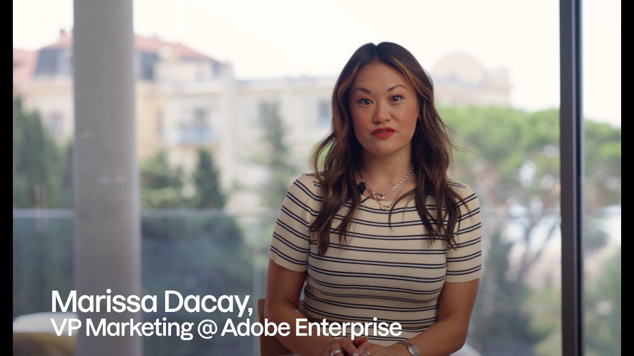 Marissa Dacay, Global VP of Enterprise Marketing at Adobe