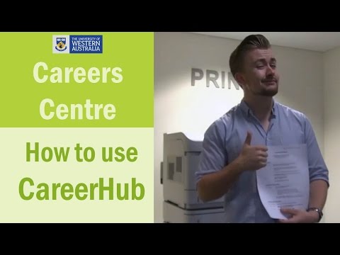 How to use CareerHub