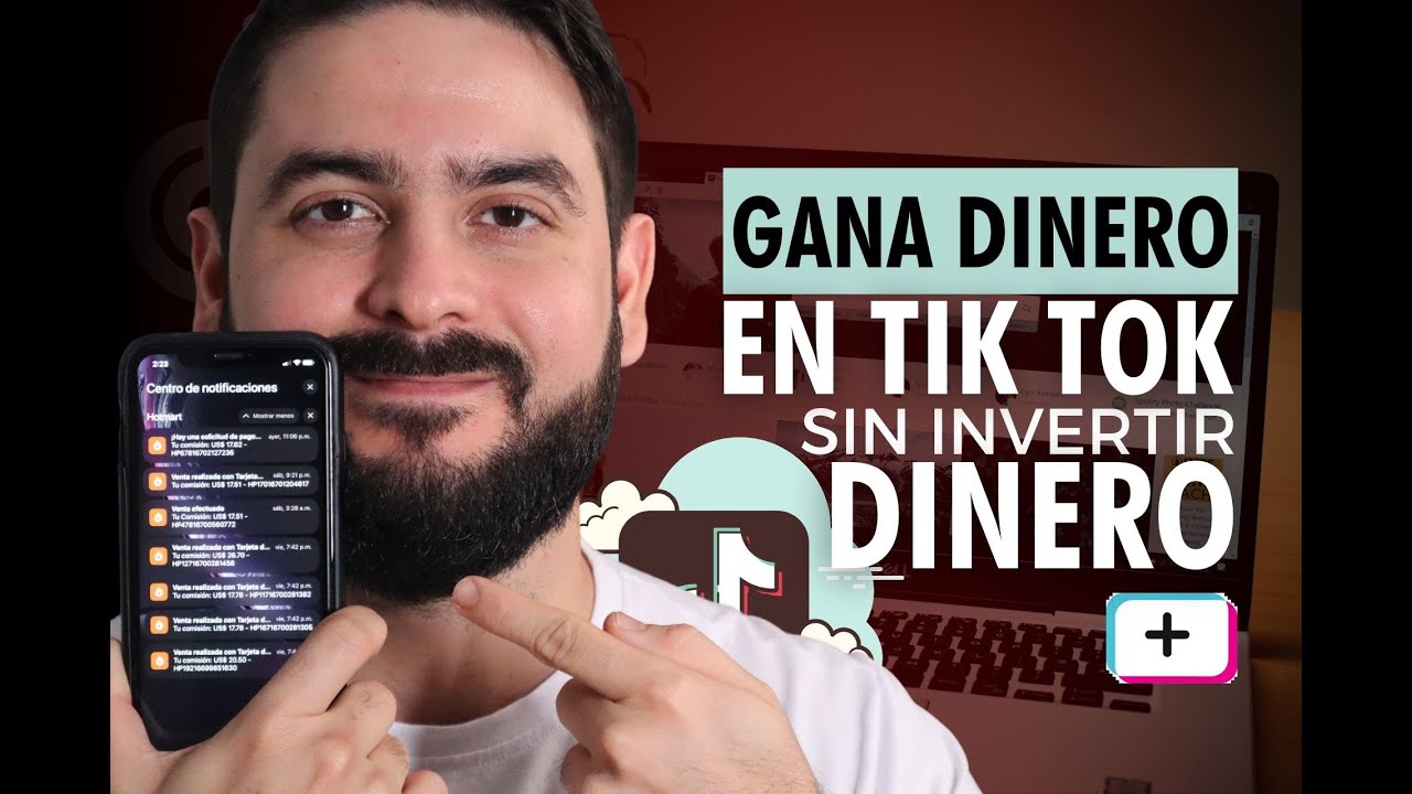 Cómo ganar dinero 💲a diario con Tik Tok sin invertir ni $1 [ 2023]🤑 ...