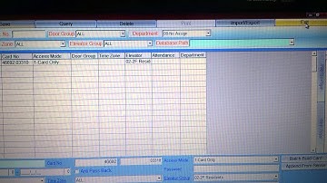 Elevator access control system and software introduction Part2.mp4