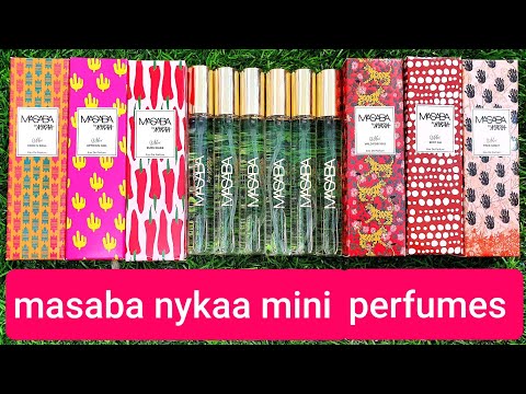 Masaba by nykaa mini pocket perfumes review | all perfumes  | RARA | moi by nykaa | सस्ते परफ़्यूम