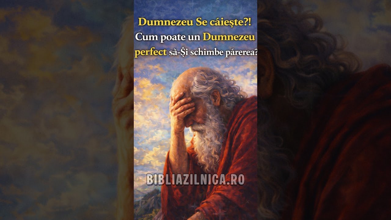Dumnezeu Se căiește?! Cum poate un Dumnezeu perfect să-Și schimbe părerea? Întrebări și răspunsuri