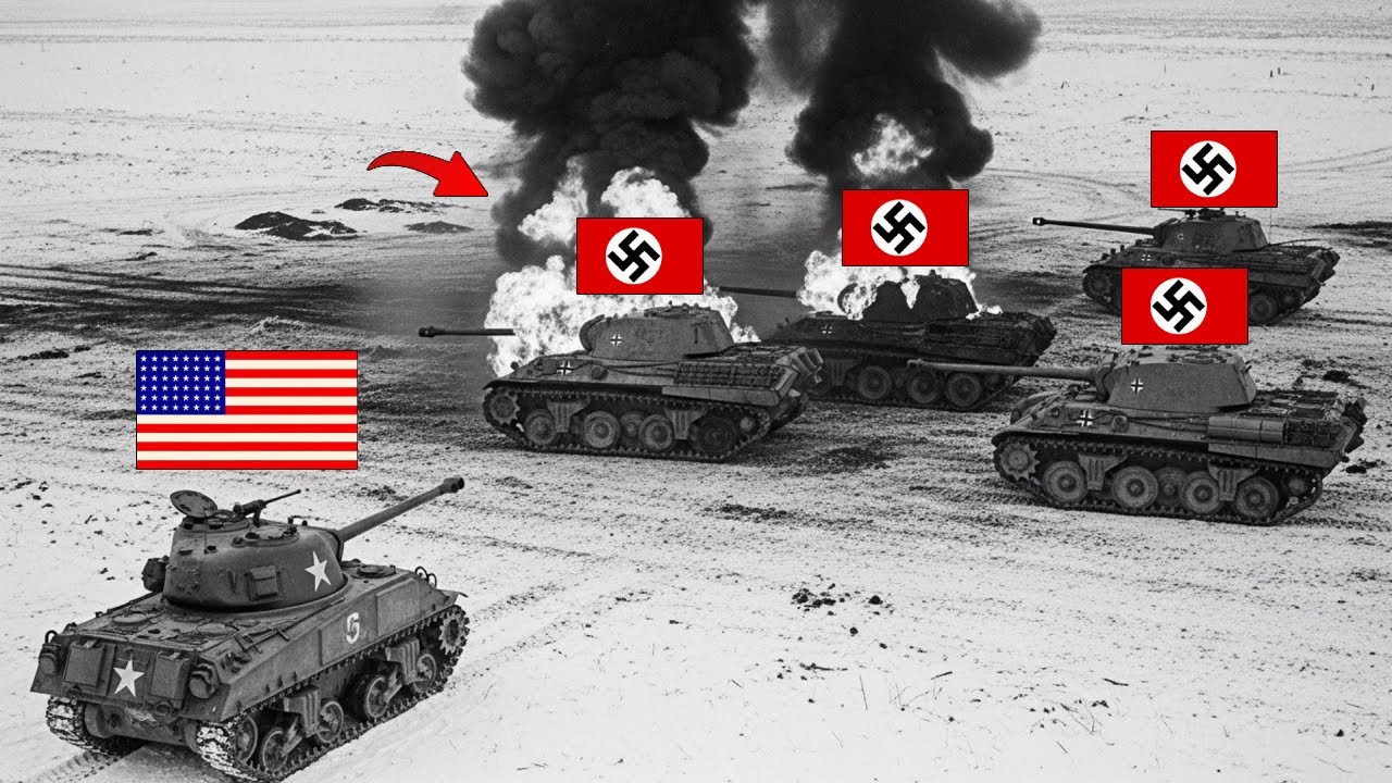 Germans Couldn’t Believe 3 “Junk Shermans” Stopped Their Advance in 30 Minutes