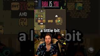 This was way harder than I thought it’d be… #babaisyou #puzzlegame #gaming