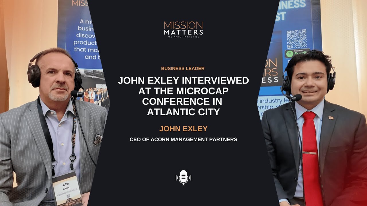 John Exley Interviewed at the Microcap Conference in Atlantic City