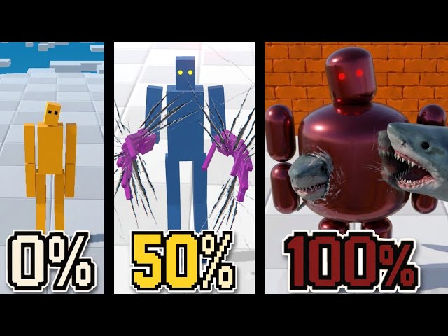 Aku 100% GIANT RAGDOLL di Tackle Battle
