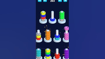 #nutsort hard level 263 challenge complete