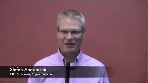 Stefan Andreasen of Kapow Software at SIIA All About Mobile