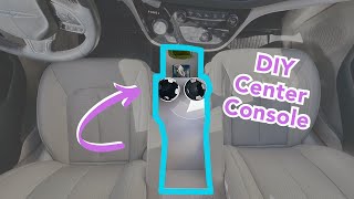 We Made a Custom Center Console for Our Van!
